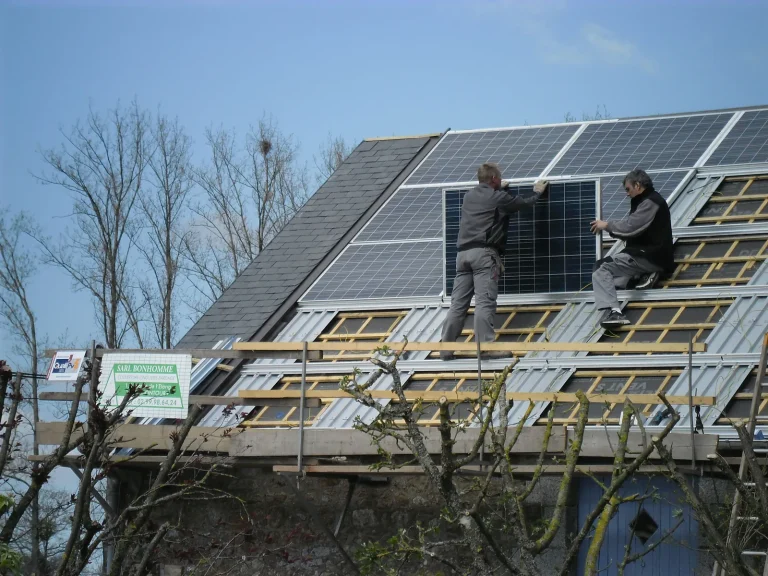 Photovoltaïque - réalisation Bonhomme Couverture