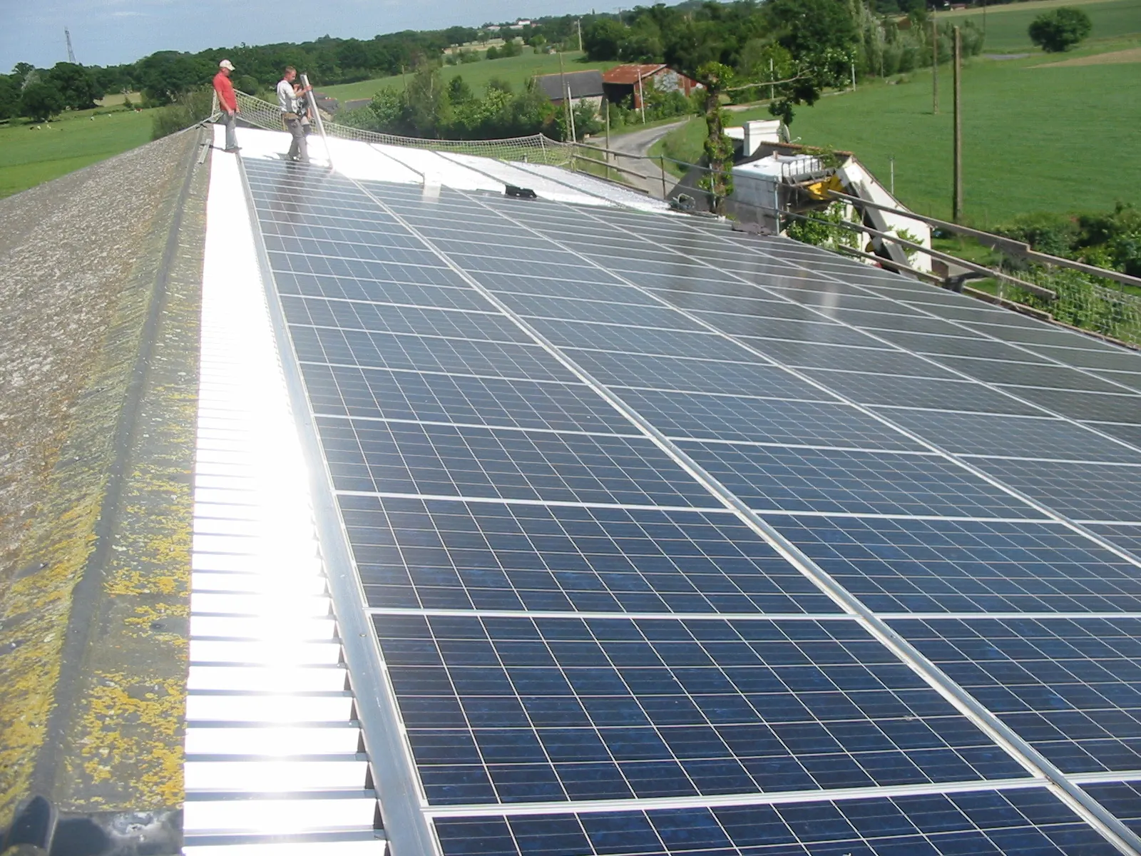 Photovoltaïque - réalisation Bonhomme Couverture